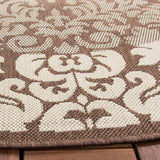safavieh clearance courtyard cy2727 3409 chocolate rug