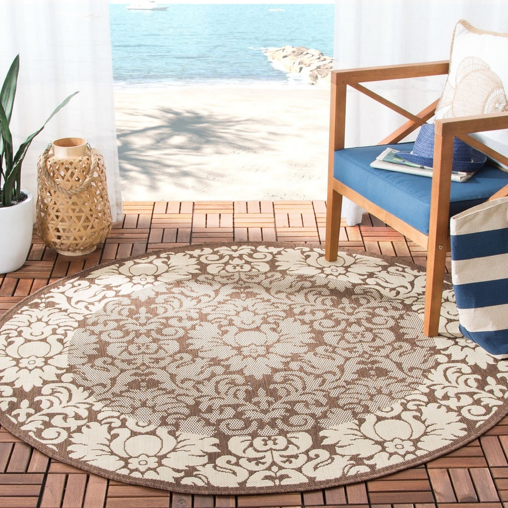 safavieh clearance courtyard cy2727 3409 chocolate rug