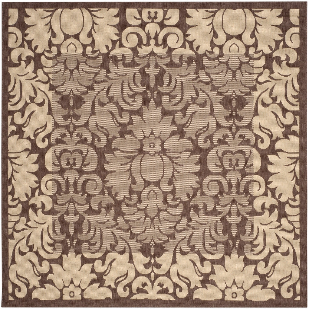 safavieh clearance courtyard cy2727 3409 chocolate rug