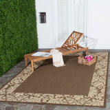 safavieh clearance courtyard cy2727 3409 chocolate rug