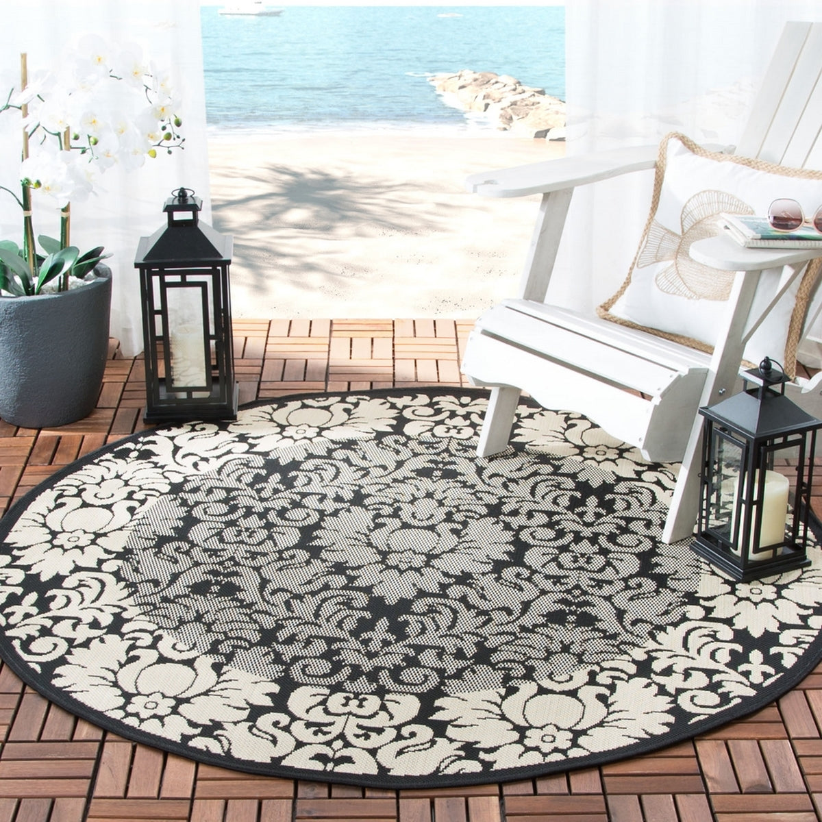 safavieh clearance courtyard cy2727 3908 black rug