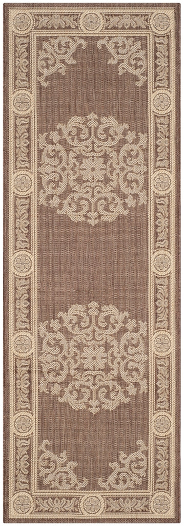 safavieh clearance courtyard cy2914 3409 chocolate rug