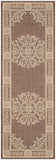 safavieh clearance courtyard cy2914 3409 chocolate rug