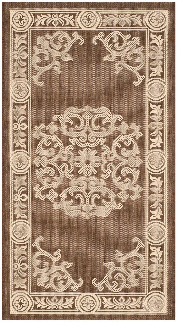 safavieh clearance courtyard cy2914 3409 chocolate rug