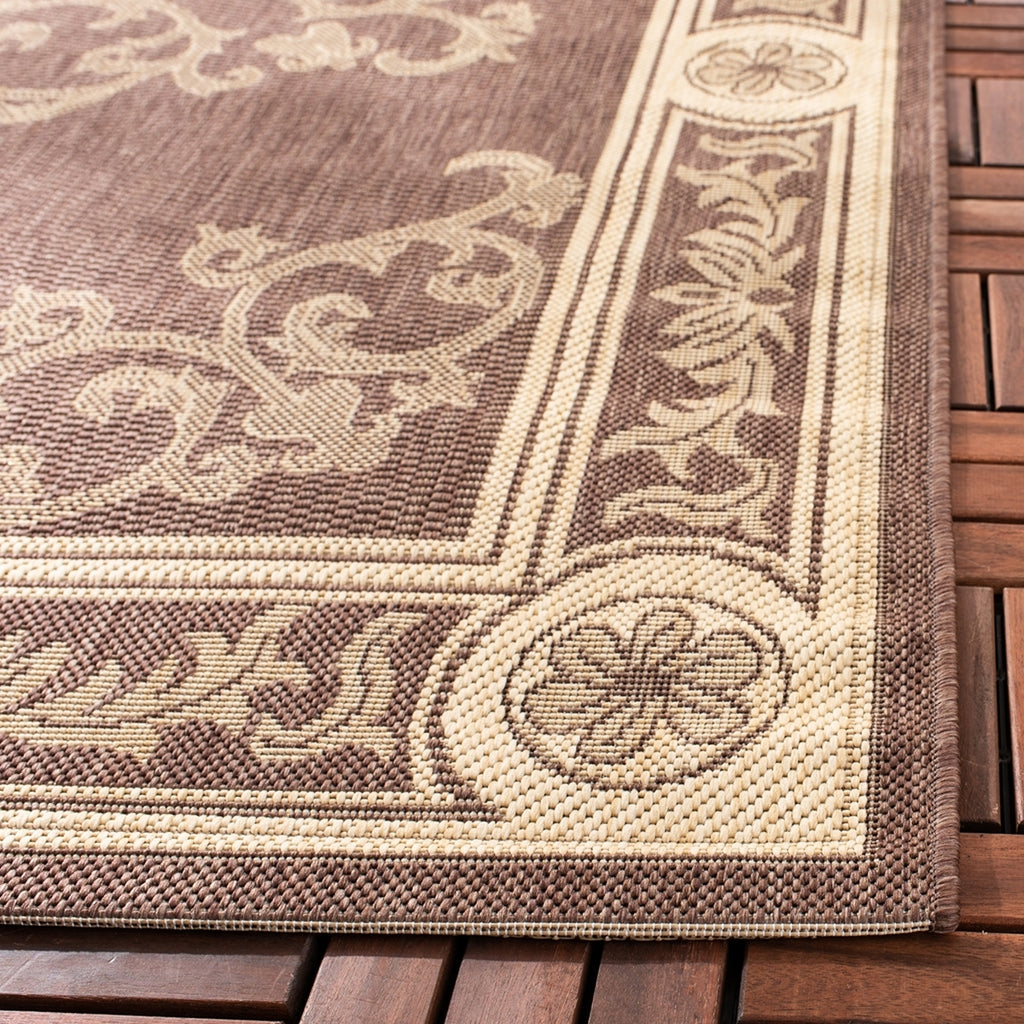 safavieh clearance courtyard cy2914 3409 chocolate rug