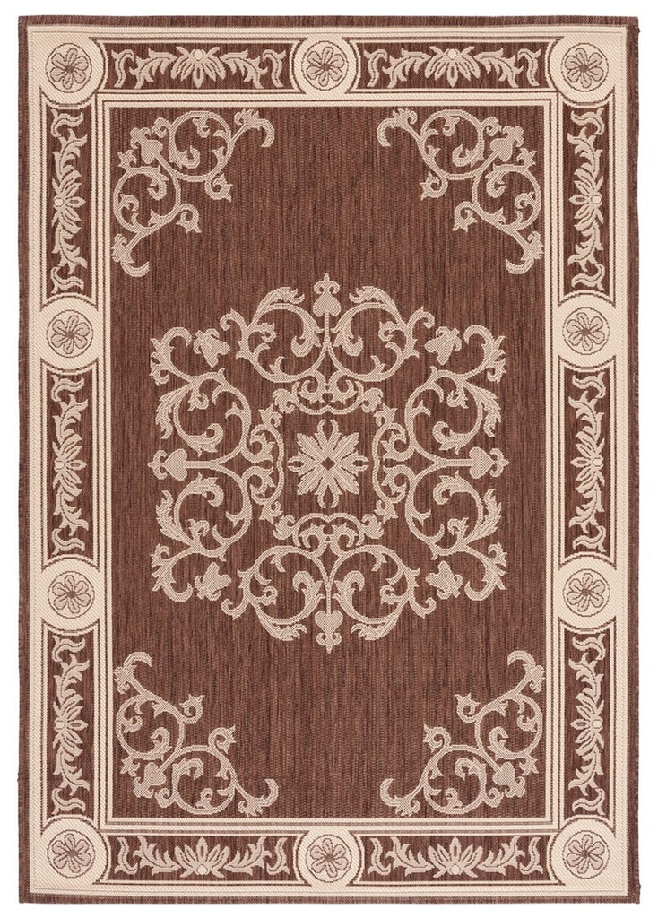 safavieh clearance courtyard cy2914 3409 chocolate rug