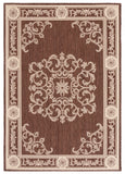 safavieh clearance courtyard cy2914 3409 chocolate rug