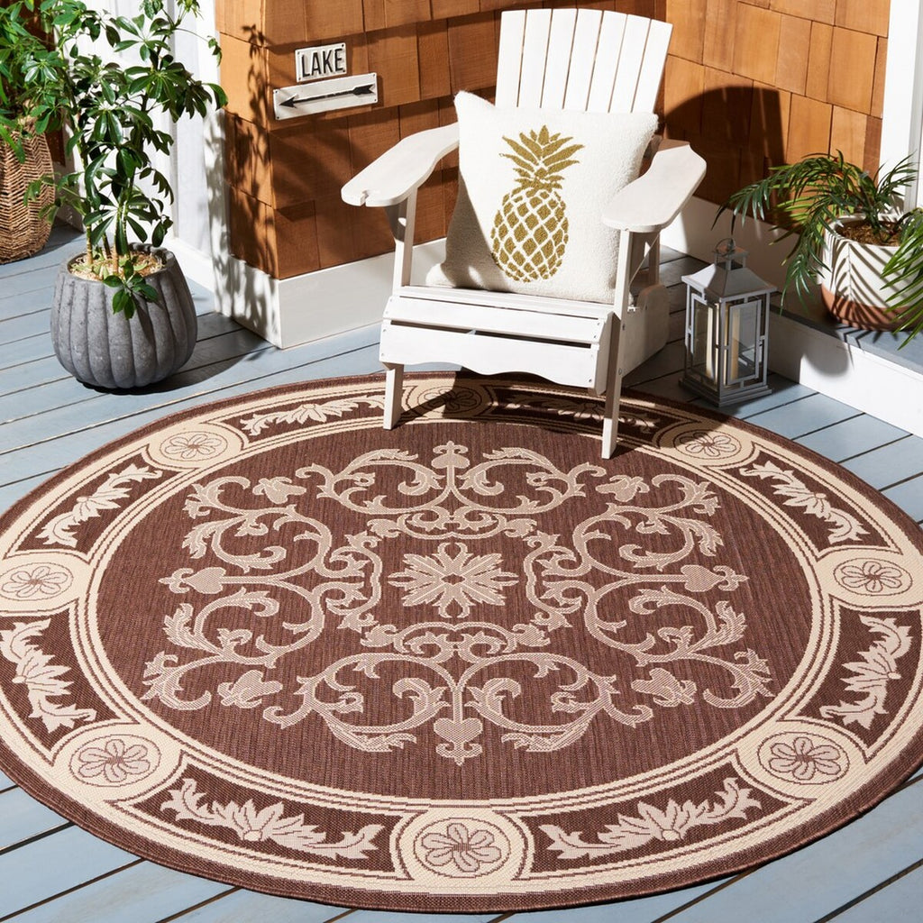 safavieh clearance courtyard cy2914 3409 chocolate rug