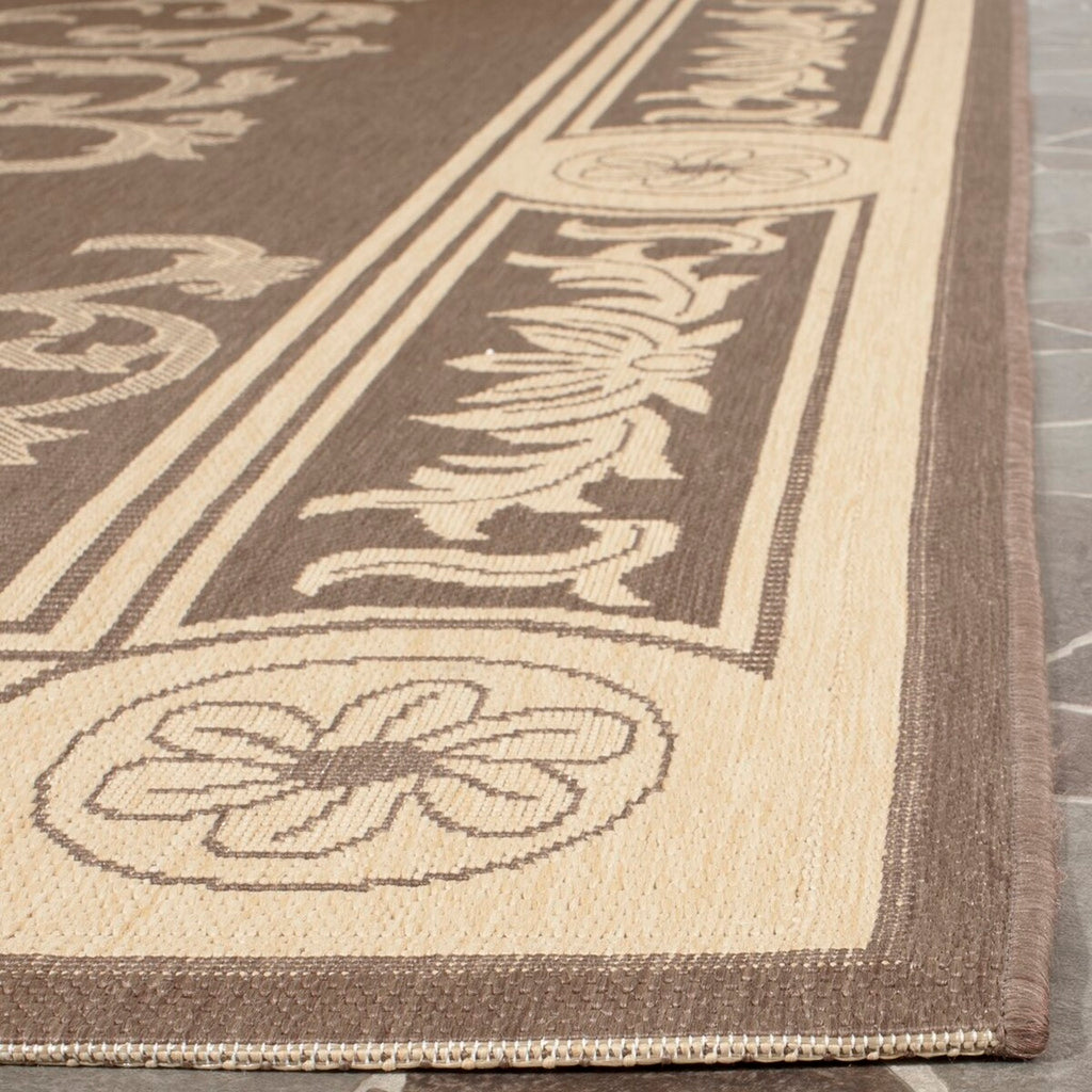 safavieh clearance courtyard cy2914 3409 chocolate rug