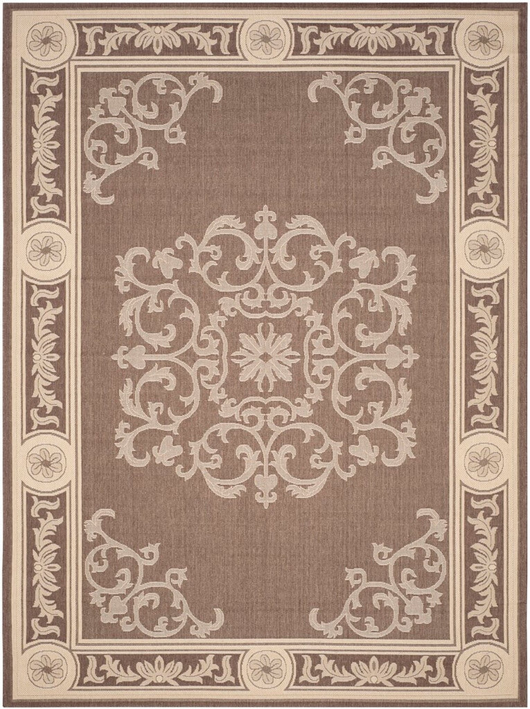 safavieh clearance courtyard cy2914 3409 chocolate rug