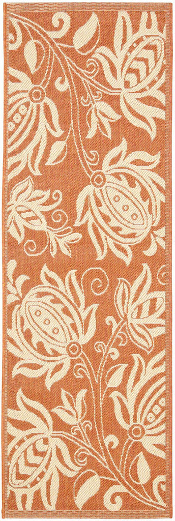 safavieh clearance courtyard cy2961 3202 terracotta rug