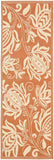 safavieh clearance courtyard cy2961 3202 terracotta rug