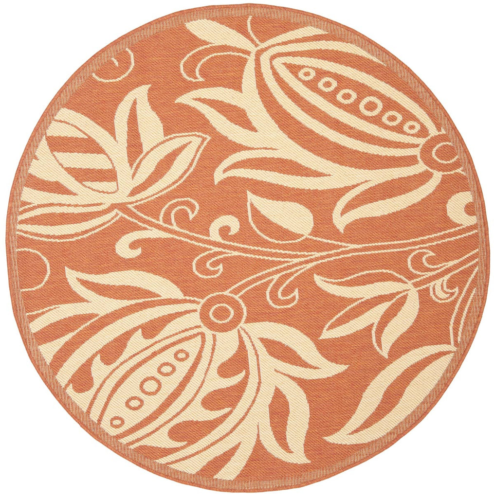 safavieh clearance courtyard cy2961 3202 terracotta rug