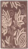 safavieh clearance courtyard cy2961 3409 chocolate rug