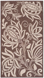 safavieh clearance courtyard cy2961 3409 chocolate rug