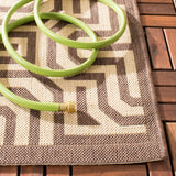 safavieh clearance courtyard cy2962 3409 chocolate rug