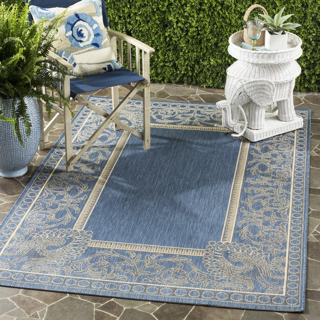 safavieh clearance courtyard cy2965 3103 blue rug
