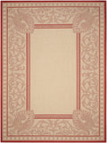 safavieh clearance courtyard cy2965 3701 natural rug