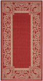 safavieh clearance courtyard cy2965 3707 red rug