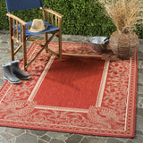 safavieh clearance courtyard cy2965 3707 red rug