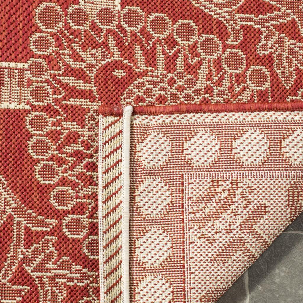 safavieh clearance courtyard cy2965 3707 red rug
