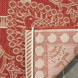 safavieh clearance courtyard cy2965 3707 red rug