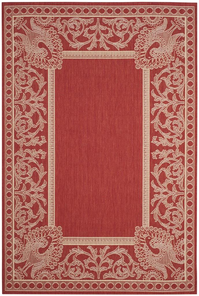 safavieh clearance courtyard cy2965 3707 red rug