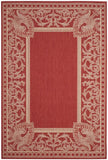 safavieh clearance courtyard cy2965 3707 red rug