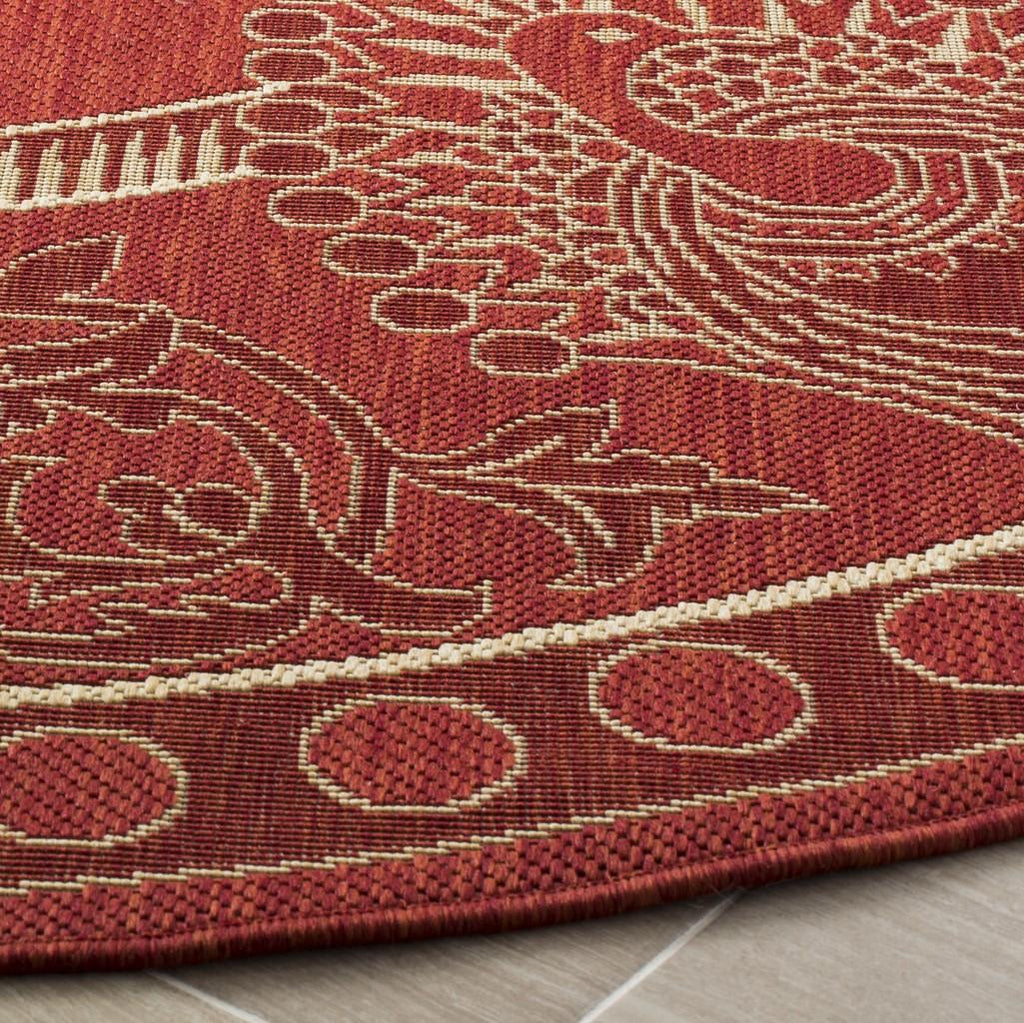 safavieh clearance courtyard cy2965 3707 red rug
