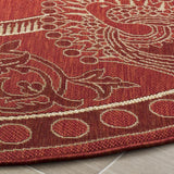safavieh clearance courtyard cy2965 3707 red rug