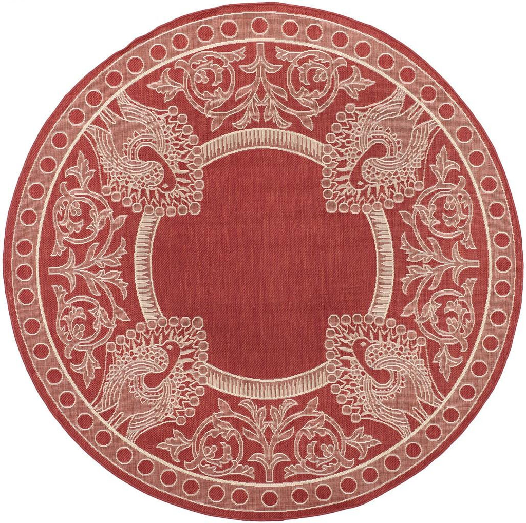 safavieh clearance courtyard cy2965 3707 red rug