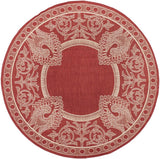 safavieh clearance courtyard cy2965 3707 red rug