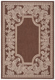 safavieh clearance courtyard cy3305 3409 chocolate rug