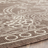 safavieh clearance courtyard cy3305 3409 chocolate rug