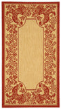 safavieh clearance courtyard cy3305 3701 natural rug