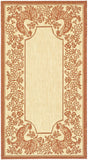 safavieh clearance courtyard cy3305 3701 natural rug