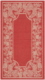 safavieh clearance courtyard cy3305 3707 red rug