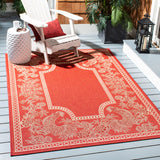 safavieh clearance courtyard cy3305 3707 red rug