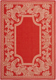 safavieh clearance courtyard cy3305 3707 red rug