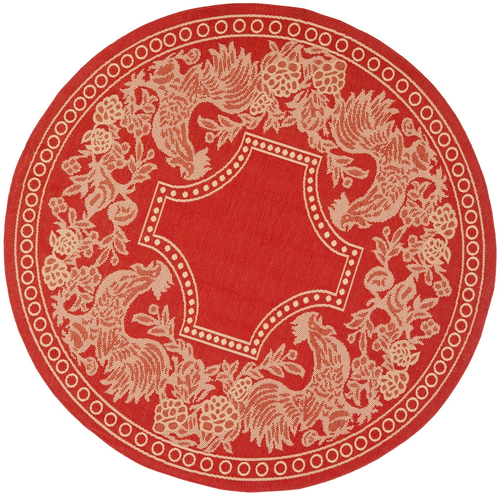 safavieh clearance courtyard cy3305 3707 red rug
