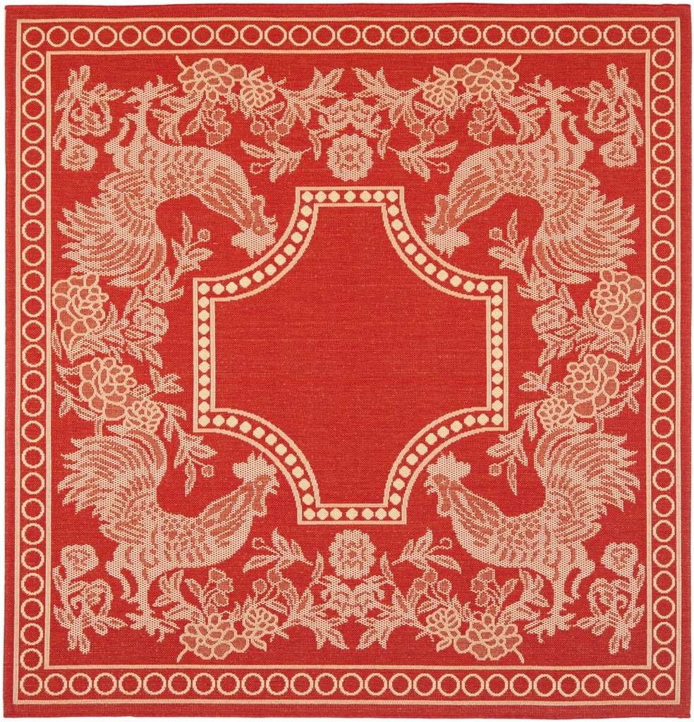 safavieh clearance courtyard cy3305 3707 red rug