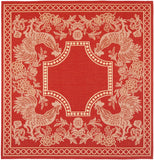 safavieh clearance courtyard cy3305 3707 red rug