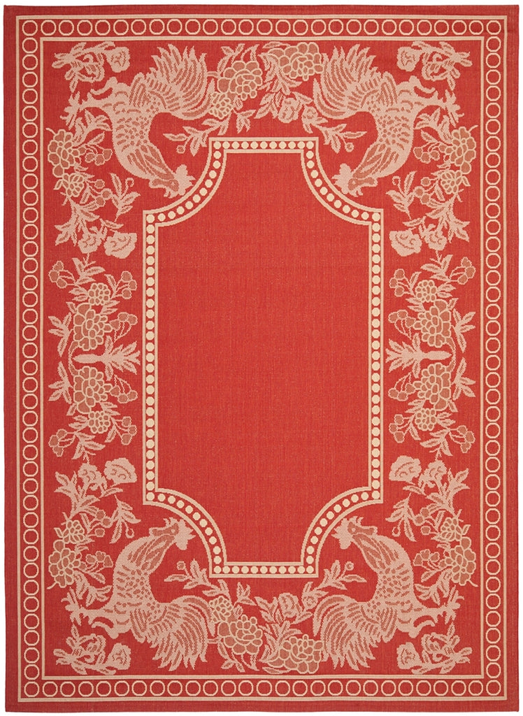 safavieh clearance courtyard cy3305 3707 red rug