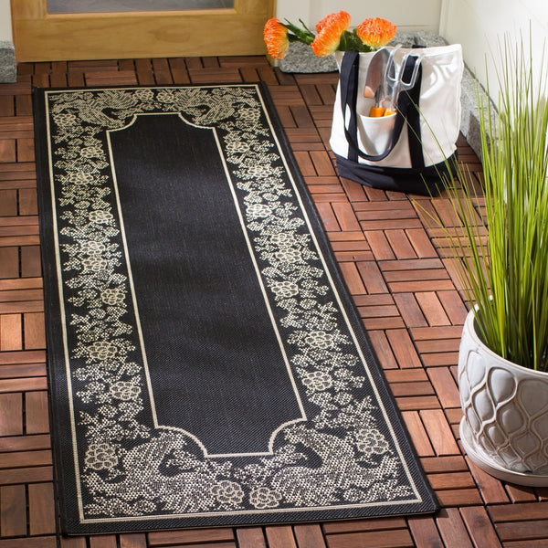 safavieh clearance courtyard cy3305 3908 black rug