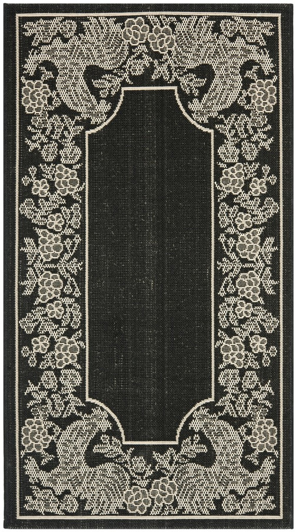 safavieh clearance courtyard cy3305 3908 black rug