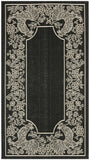 safavieh clearance courtyard cy3305 3908 black rug