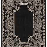 safavieh clearance courtyard cy3305 3908 black rug