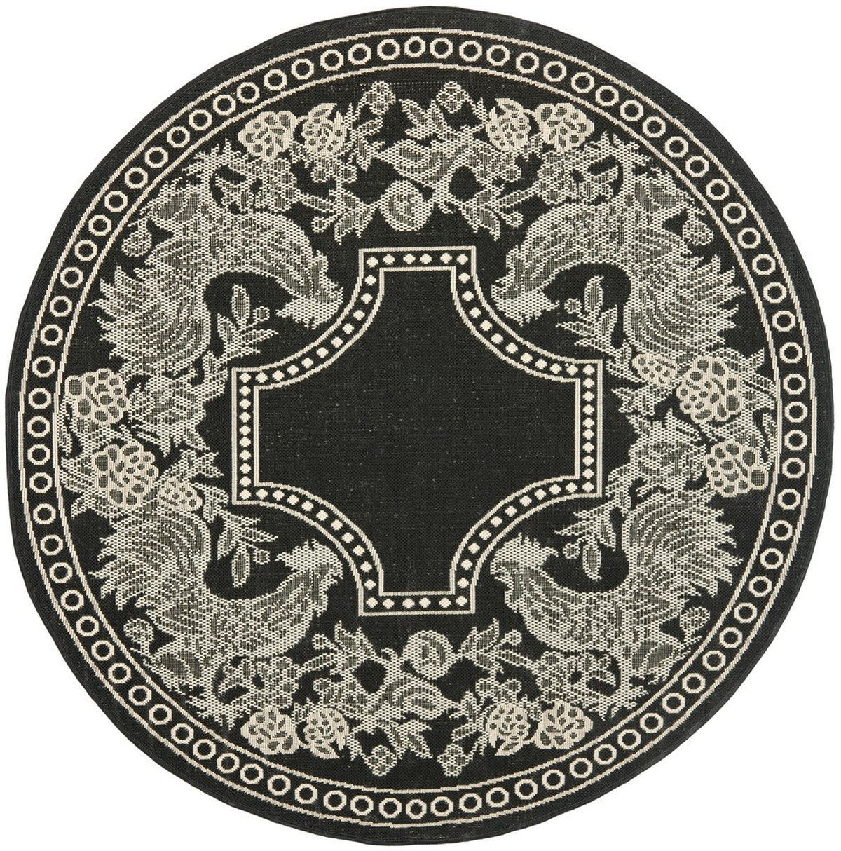 safavieh clearance courtyard cy3305 3908 black rug