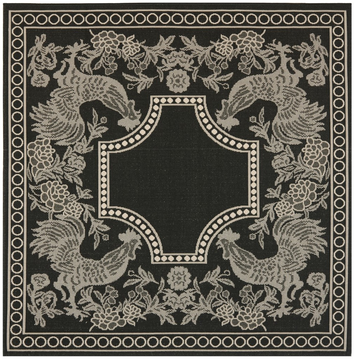 safavieh clearance courtyard cy3305 3908 black rug