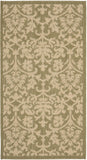 safavieh clearance courtyard cy3416 1e06 olive rug